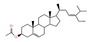 5,23-Stigmastadienol acetate